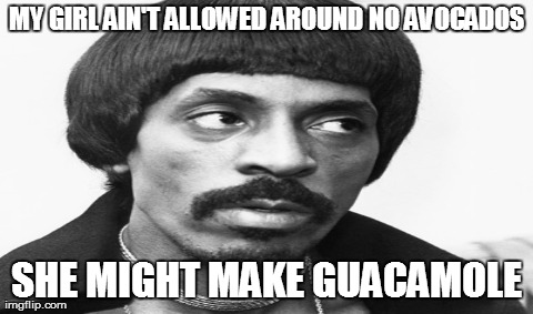 One Does Not Simply Meme | MY GIRL AIN'T ALLOWED AROUND NO AVOCADOS SHE MIGHT MAKE GUACAMOLE | image tagged in memes,one does not simply | made w/ Imgflip meme maker