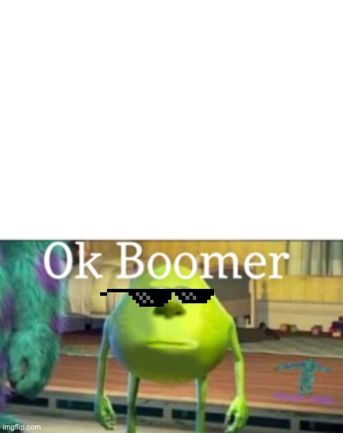 You sus | image tagged in ok boomer | made w/ Imgflip meme maker