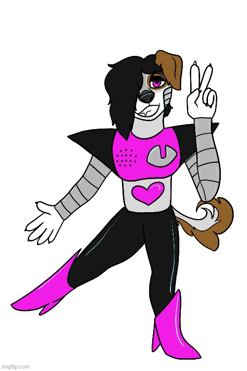 Avery as Mettaton EX | image tagged in mettaton | made w/ Imgflip meme maker
