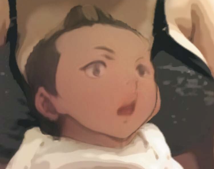 Anime Baby Blank Meme Template