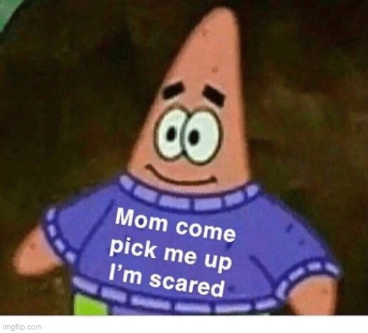 image tagged in mom pick me up i'm scared | made w/ Imgflip meme maker