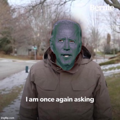 Joe Biden corpse Blank Meme Template