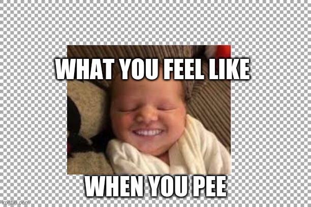 Funny | WHAT YOU FEEL LIKE; WHEN YOU PEE | image tagged in left exit 12 off ramp | made w/ Imgflip meme maker