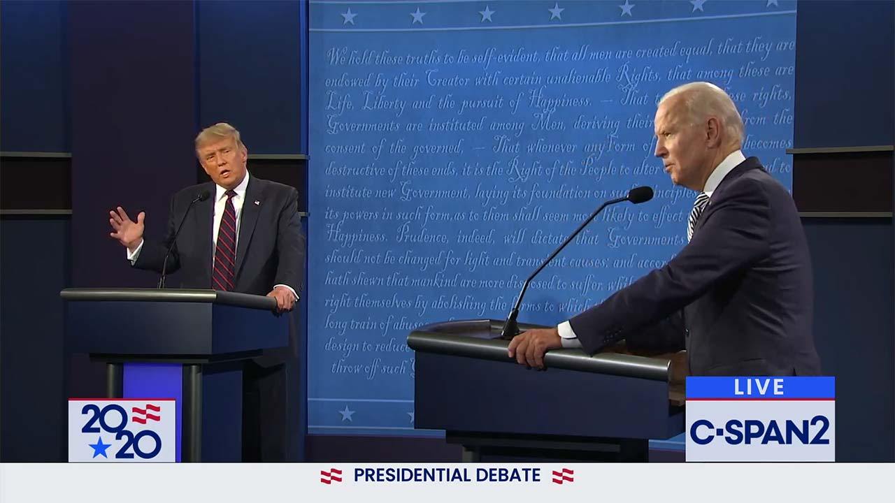 High Quality trump biden Blank Meme Template