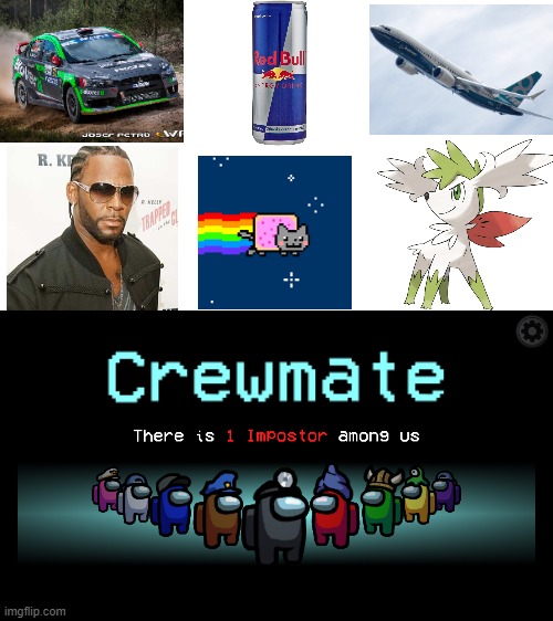 Red Bull is sus... | image tagged in there is 1 imposter among us,among us,memes | made w/ Imgflip meme maker