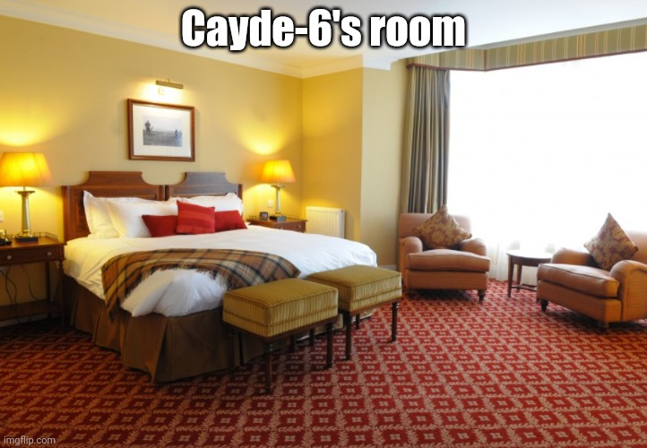Hotel room | Cayde-6's room | image tagged in hotel room | made w/ Imgflip meme maker