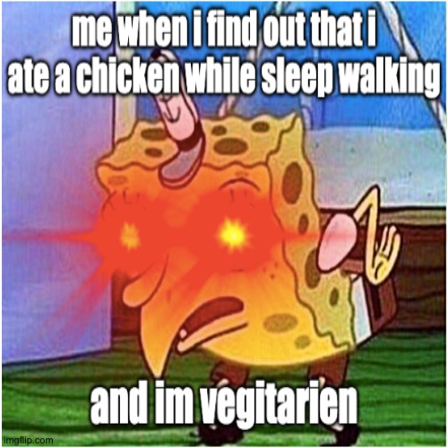 i ate chicken | image tagged in memes,anti joke chicken | made w/ Imgflip meme maker