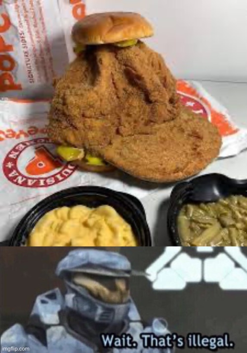 Hat? Chicken? | image tagged in wait that s illegal | made w/ Imgflip meme maker