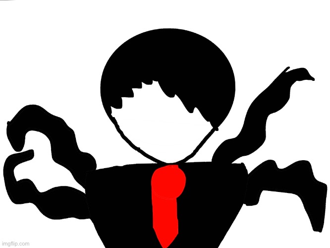 Shadow as slenderman for Halloween! | made w/ Imgflip meme maker