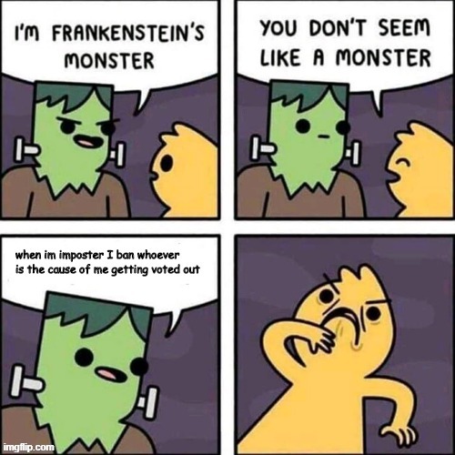 Among us Monster | image tagged in among us | made w/ Imgflip meme maker