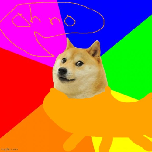 this not doge body | image tagged in memes,advice doge | made w/ Imgflip meme maker