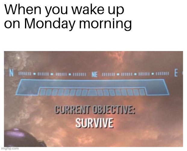 Survive | image tagged in gotanypain | made w/ Imgflip meme maker
