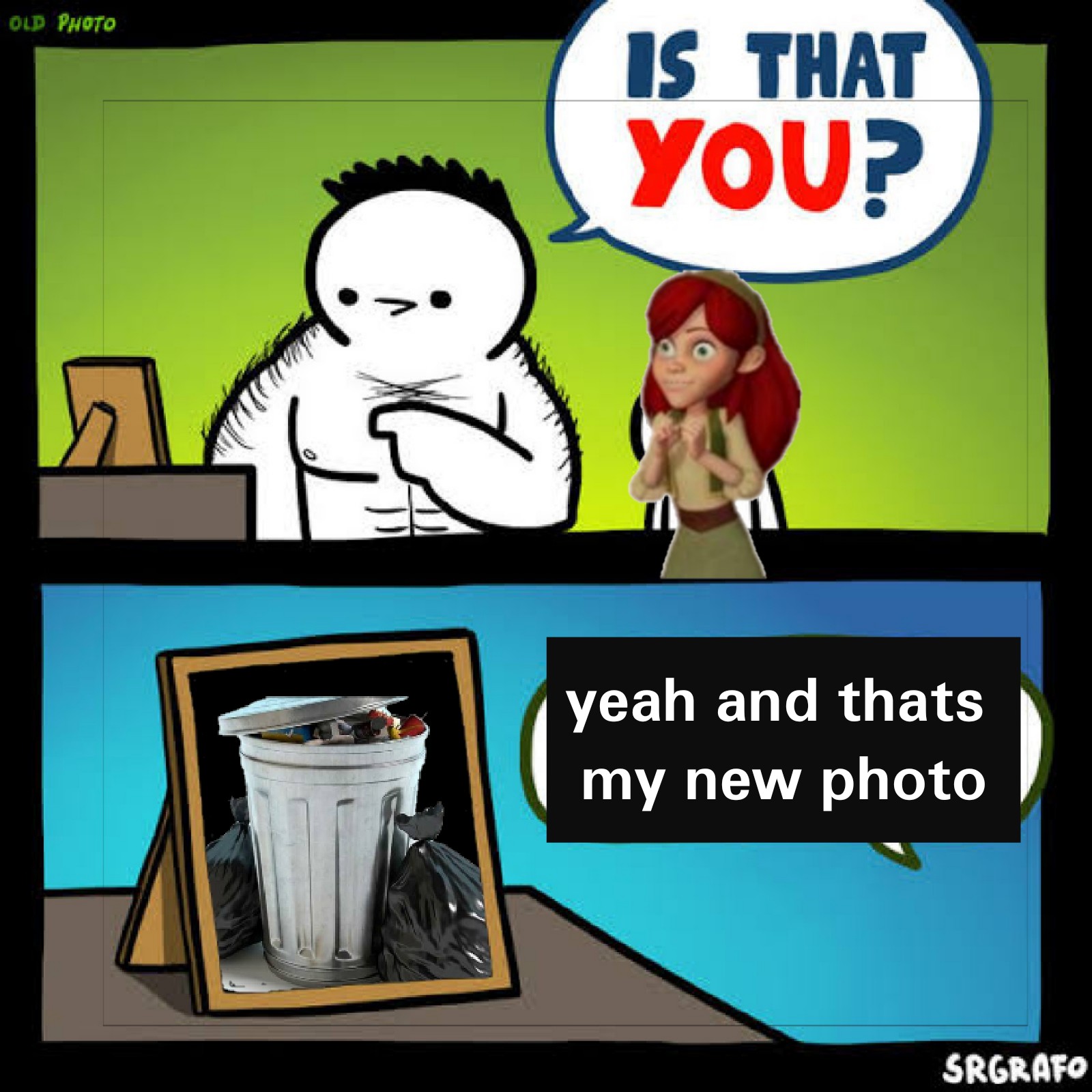 Trash x Elenor Is The Best Ship ? Blank Meme Template