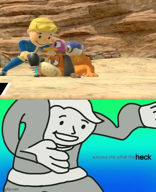 H E C C | heck | image tagged in fallout boy excuse me wyf | made w/ Imgflip meme maker