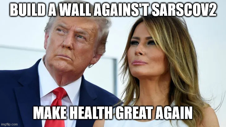 BUILD A WALL AGAINS'T SARSCOV2; MAKE HEALTH GREAT AGAIN | image tagged in covid-19,memes,trump,make america great again | made w/ Imgflip meme maker