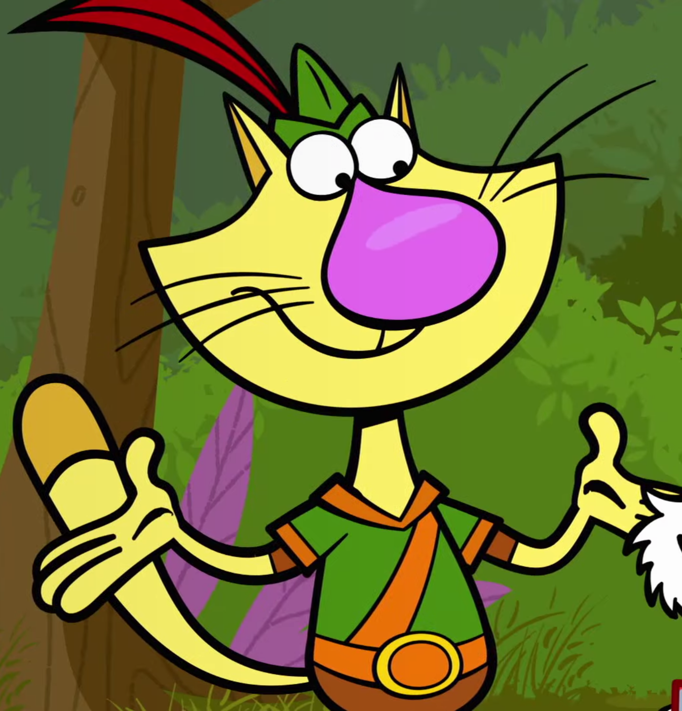 High Quality Nature Cat Blank Meme Template
