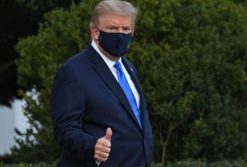 Trump Mask COVID-19 Blank Meme Template