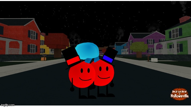 i forgot to give Double Cherries a costume so i gave them two top hats to make them look like the top hat clan | image tagged in dannyhogan200 | made w/ Imgflip meme maker