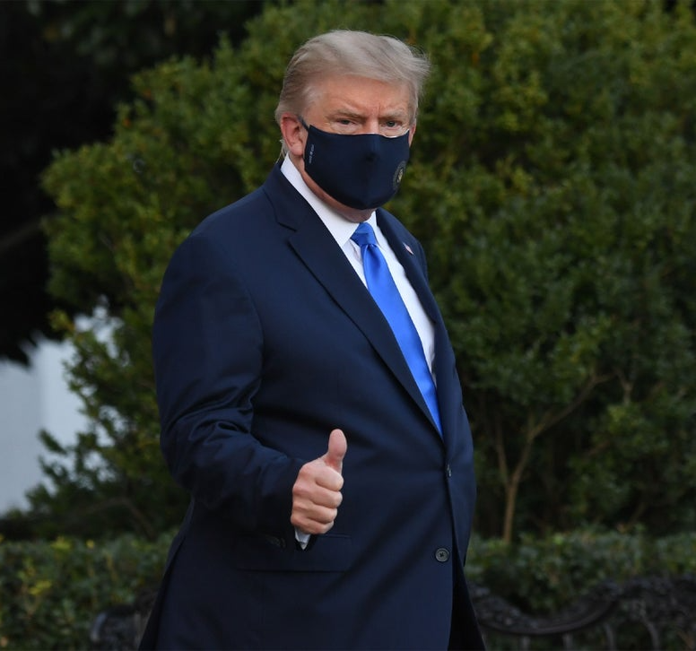 High Quality Trump mask Blank Meme Template