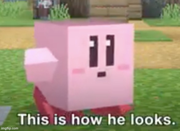 BLOCC KIRB | made w/ Imgflip meme maker