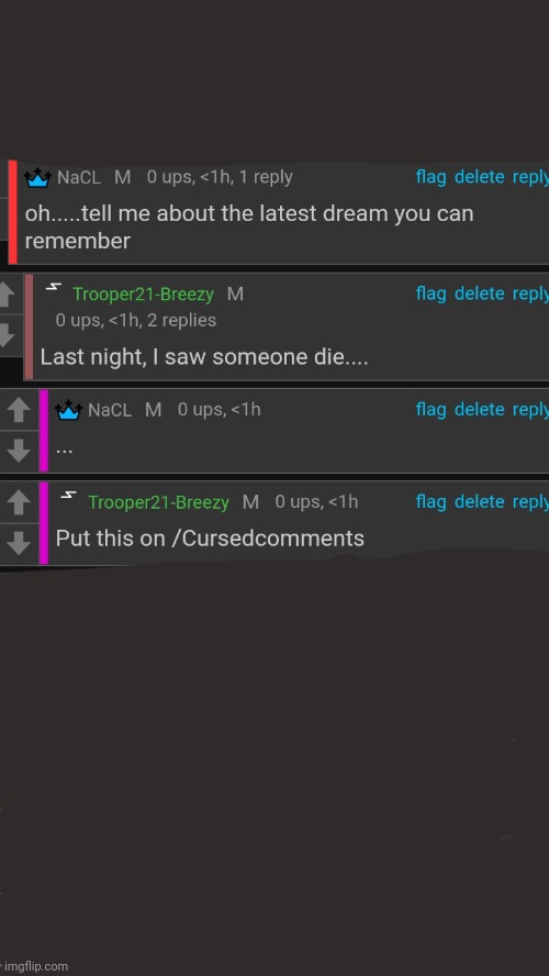 Cursedcomments didnt post this | image tagged in well then | made w/ Imgflip meme maker