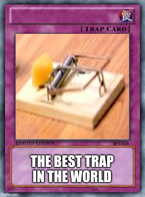 THE BEST TRAP IN THE WORLD | made w/ Imgflip meme maker