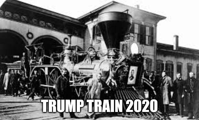 The real Trump Train | TRUMP TRAIN 2020 | image tagged in donald trump,covid-19,1946-2020 | made w/ Imgflip meme maker