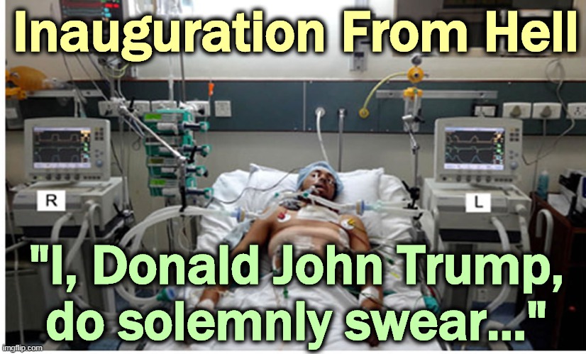 I'd bet against. | Inauguration From Hell; "I, Donald John Trump, do solemnly swear..." | image tagged in trump,inauguration,swearing,ventilator,covid-19,coronavirus | made w/ Imgflip meme maker