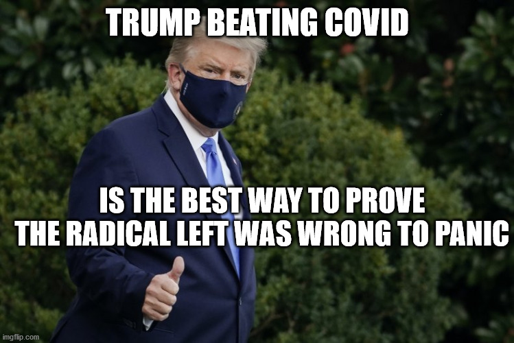 He beats this, he beats sleepy Joe.  If not, Joe drifts aimlessly to victory. | TRUMP BEATING COVID; IS THE BEST WAY TO PROVE THE RADICAL LEFT WAS WRONG TO PANIC | image tagged in sleepy joe,trump 2020,election 2020,covid | made w/ Imgflip meme maker