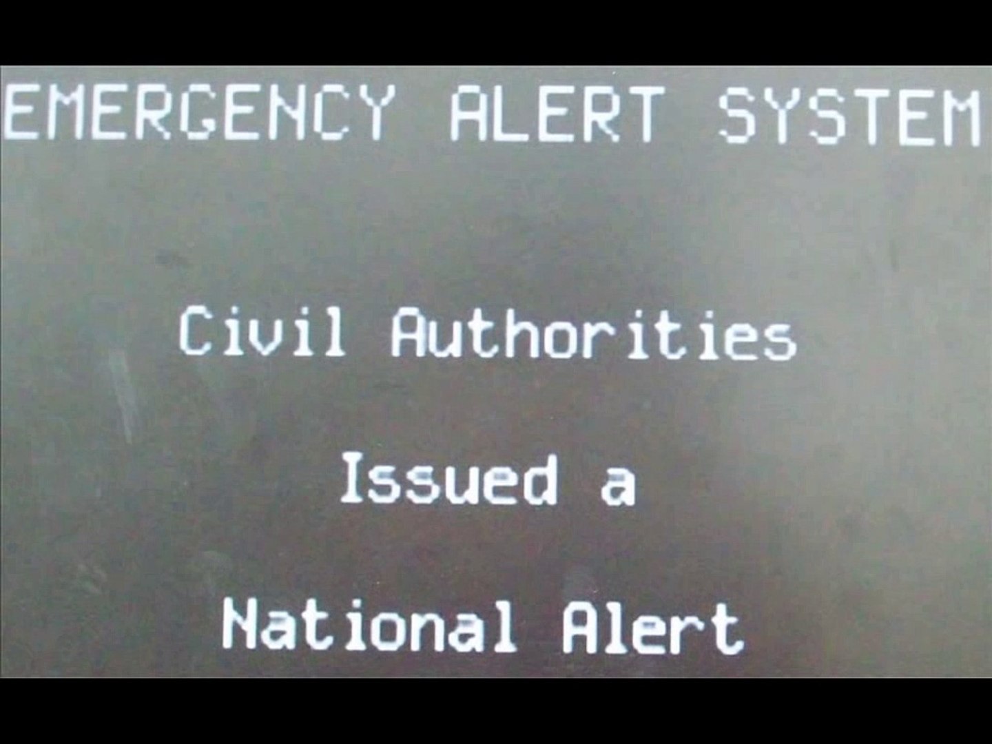 Emergency Alert System National Alert Blank Meme Template
