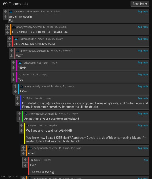 OH look 69 Noice *lenny intended* | made w/ Imgflip meme maker