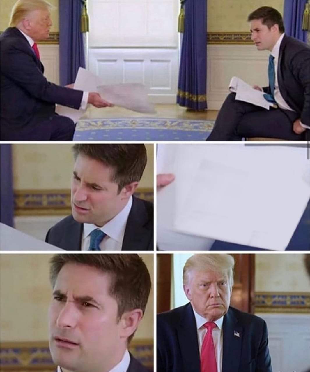 Trump Tested Positive For COVID It Is What It Is Blank Meme Template