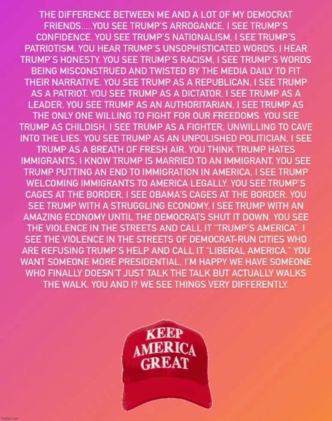 The difference | image tagged in maga | made w/ Imgflip meme maker