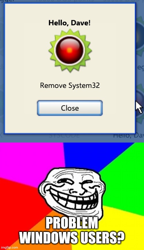 how to delete system32