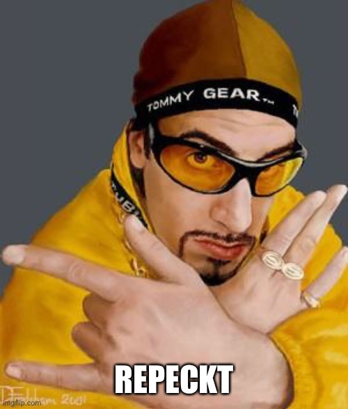 Ali G | REPECKT | image tagged in ali g | made w/ Imgflip meme maker