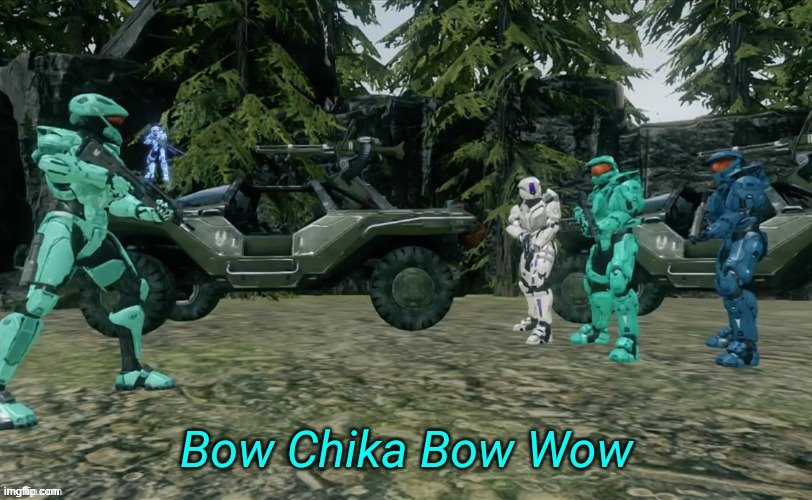 Bow Chika Bow Wow | image tagged in bow chika bow wow | made w/ Imgflip meme maker