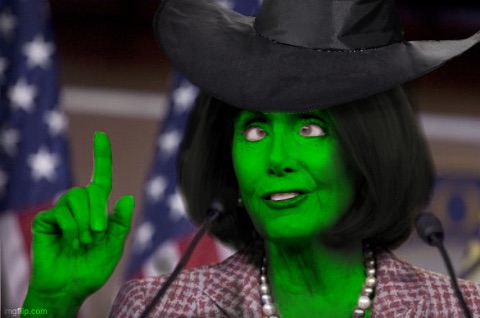 Halloween Pelosi Blank Meme Template