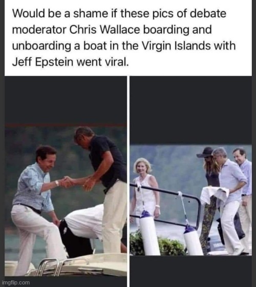 Do you think this is real? I'm not 100% on it | image tagged in memes,chris wallace,jeffrey epstein,hmmm,virgin islands,makes you wonder | made w/ Imgflip meme maker
