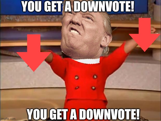 Oprah You Get A | YOU GET A DOWNVOTE! YOU GET A DOWNVOTE! | image tagged in memes,oprah you get a | made w/ Imgflip meme maker