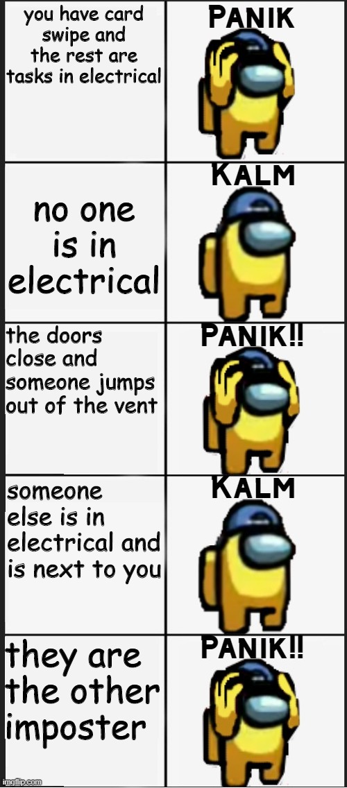 Among us Electrical | they are the other imposter | image tagged in eletrical,among us,among us eletrical | made w/ Imgflip meme maker