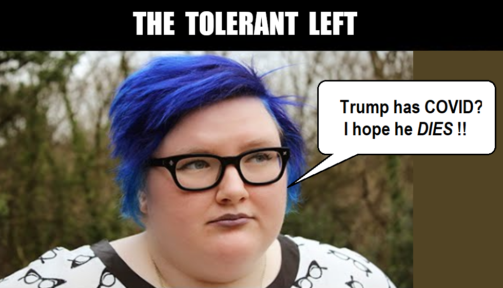 High Quality The Tolerant Left -- Trump COVID-19 Blank Meme Template