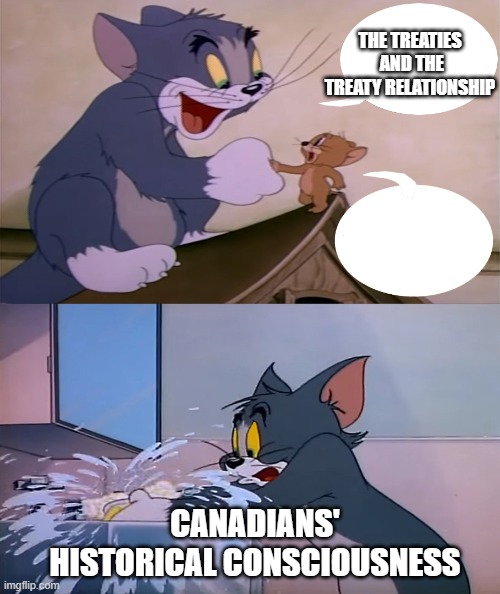 The Present Treaty Landscape | THE TREATIES  AND THE TREATY RELATIONSHIP; CANADIANS' HISTORICAL CONSCIOUSNESS | image tagged in memes | made w/ Imgflip meme maker