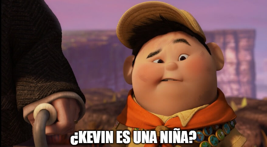 High Quality kevin es una niña? Blank Meme Template