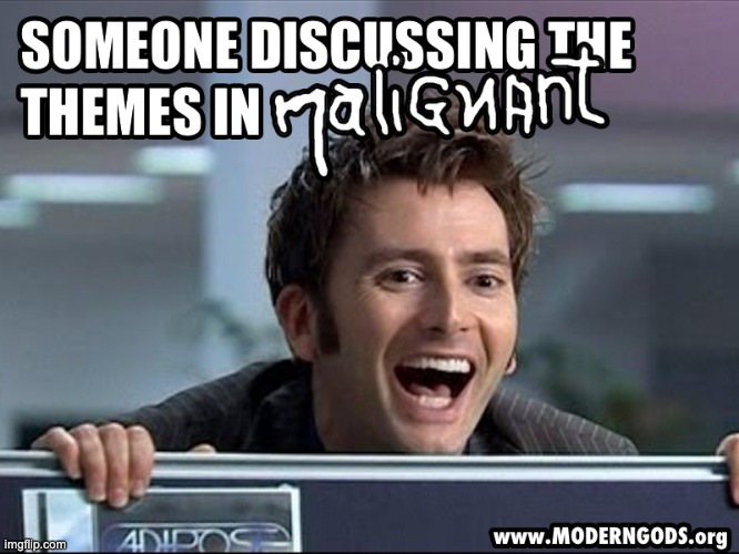 Someone discussing themes - Malignant | image tagged in 10th doctor,doctor who,david tennant,the doctor | made w/ Imgflip meme maker