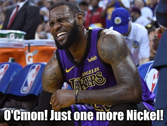 If he only remembered it's a Team Effort | O'Cmon! Just one more Nickel! | image tagged in ice cream,basketball,baby crying,greed | made w/ Imgflip meme maker