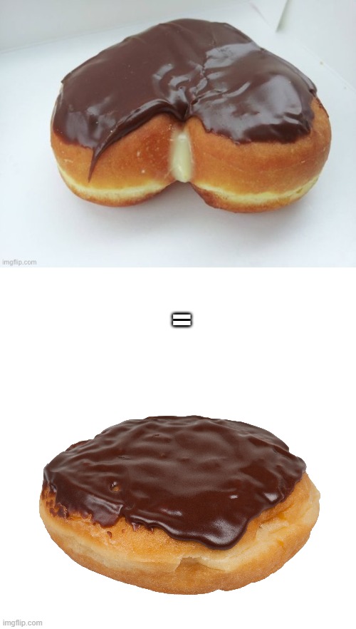 boston creme is the best donut | = | image tagged in blank white template | made w/ Imgflip meme maker