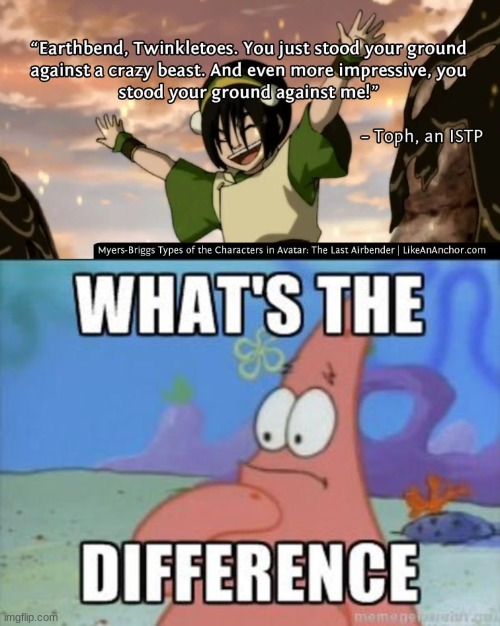 Earthbend Twinkletoes! | image tagged in avatar the last airbender,patrick,funny,tv show,animated | made w/ Imgflip meme maker