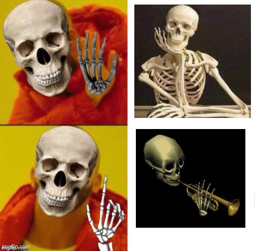DOOT | image tagged in spooky drake | made w/ Imgflip meme maker