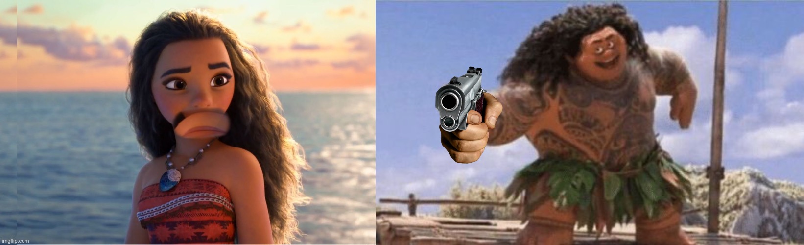 u will die moana | image tagged in what can i say except x,maui,moana | made w/ Imgflip meme maker