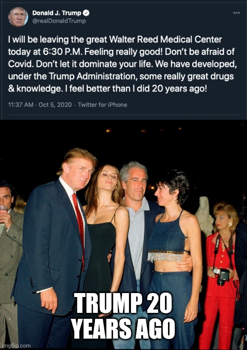 TRUMP 20 YEARS AGO | made w/ Imgflip meme maker